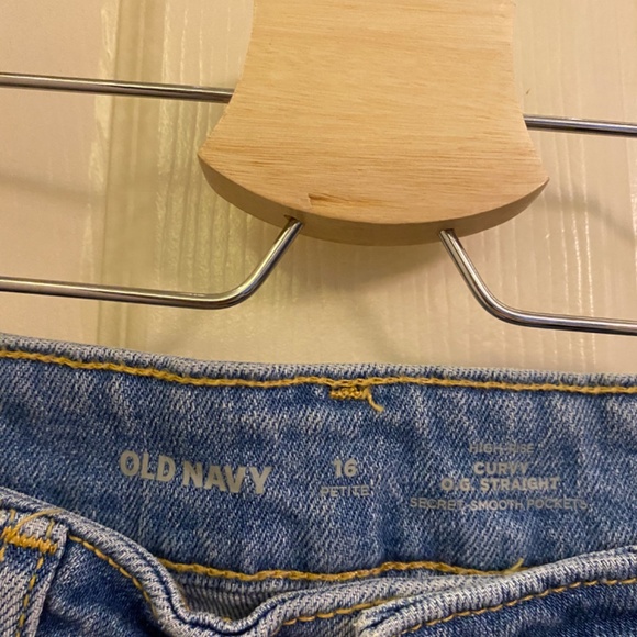 Old Navy Petite Curvy O.G. Straight Jeans Size 16 - Picture 4 of 7